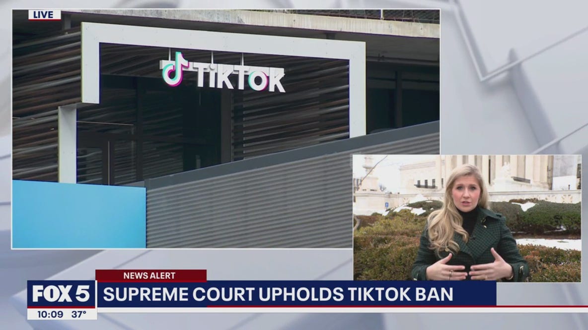 Supreme Court upholds law banning TikTok